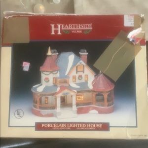 Heartside Porcelain Lighted House